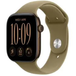 Смарт часовник Apple Watch 12 Cell 46mm Bronze/Olive Band M/L mjge4 , 64 , Apple S11 64-bit Dual Core