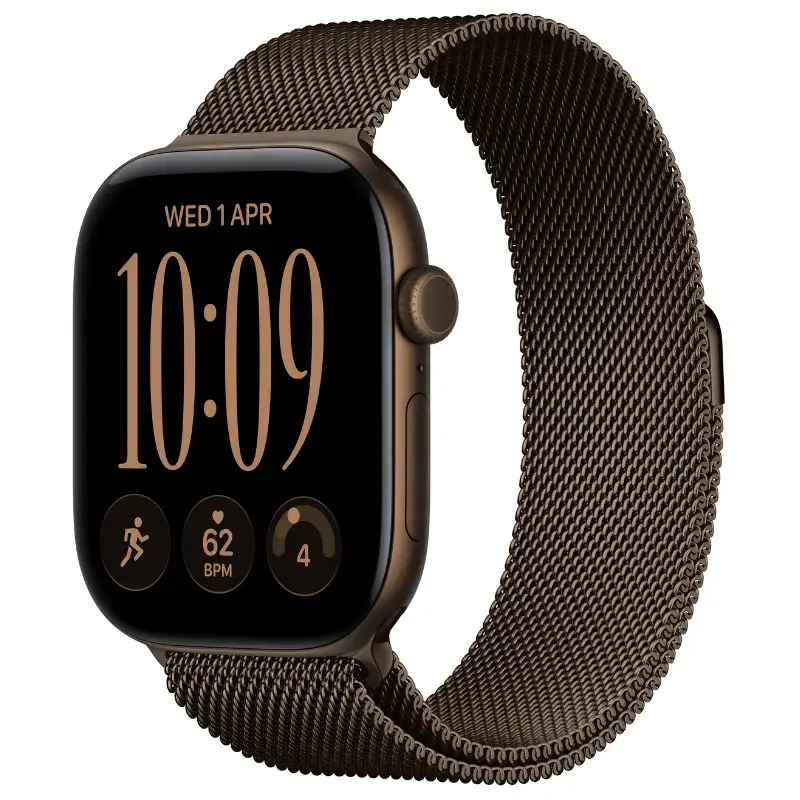Смарт часовник Apple Watch 12 Cell 42mm Bronze/Bronze Milanese mkdk4 , 64 , Apple S11 64-bit Dual Core
