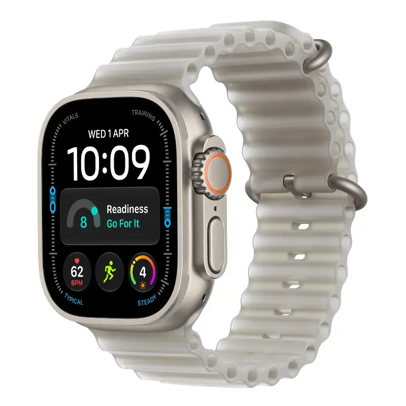 Смарт часовник Apple Watch Ultra 4 49mm Nat/Gray Ocean Band mjad4 , 64 , Apple S11 64-bit Dual Core