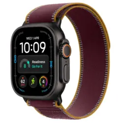 Смарт часовник Apple Watch Ultra 4 49mm Black/Burgundy Trail S/M mjc34 , 64 , Apple S11 64-bit Dual Core