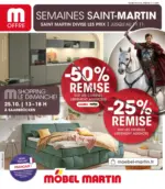 M&ouml;bel Martin M&ouml;bel Martin: Offres hebdomadaires - au 11.11.2026