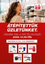 KiK TEXTIL &Eacute;S NON-FOOD KFT. (HU): KiK - &Aacute;t&eacute;p&iacute;tett&uuml;k az &uuml;zlet&uuml;nket - 2026.10.13 napig