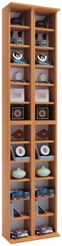 CD-Regal Almera in Buchefarbe, B: 42 cm