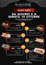 Pescheria De Salvo Sushi days - al 10.10.2026
