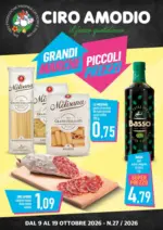 Ciro Amodio Grandi marche, Piccoli prezzi - al 19.10.2026