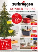Zurbr&uuml;ggen Zurbr&uuml;ggen: Sonder-Preise zum Fest - bis 14.11.2026