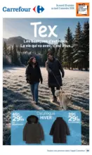 SAS CARREFOUR HYPERMARCHES TEX CATALOGUE HIVER - au 02.11.2026