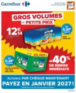 SAS CARREFOUR HYPERMARCHES GROS VOLUMES PETITS PRIX - au 09.11.2026