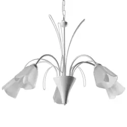 Kronleuchter Antron Wei&szlig; max. 6 Watt