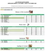 Promocash Offre mar&eacute;e - au 15.10.2026