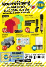 TEDi Discount TEDi Neuer&ouml;ffnung in Waldmohr - bis 23.10.2026