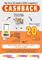 D.A.O. soc. coop. Cashback del 20% - al 25.10.2026