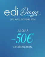 Edisac Les EdiDays sont de retour ! - au 12.10.2026