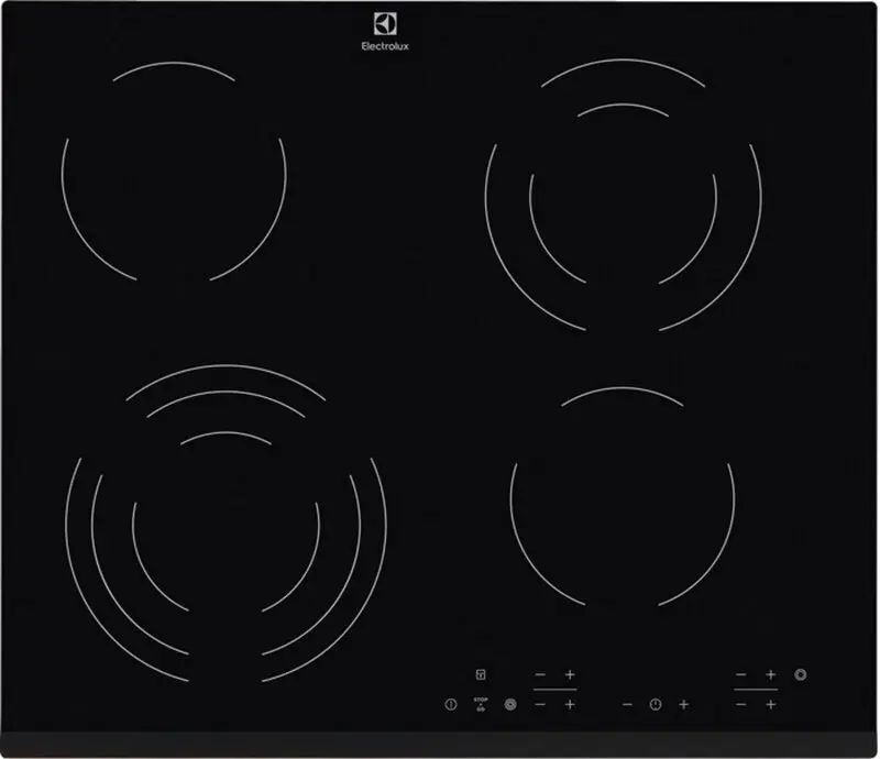 Вграден керамичен плот Electrolux EHF6343FOK , Електрически