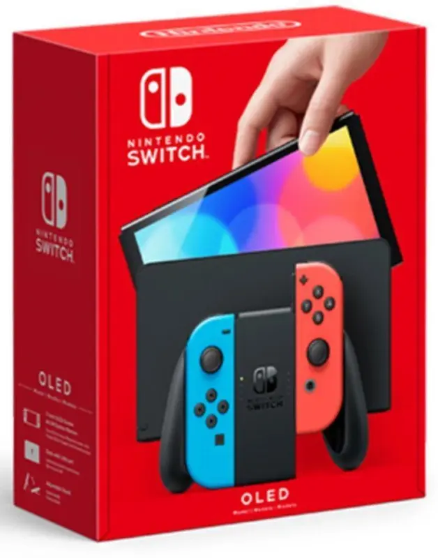 Конзола Nintendo Switch OLED (Red/Blue JOY-CON)