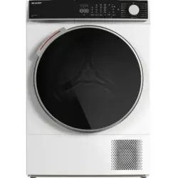 Сушилня Sharp KD-NHL9S9GWB , 9 kg, B , Бял