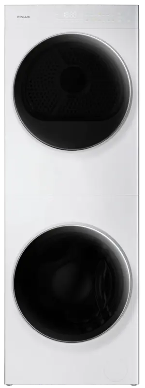 Пералня със сушилня Finlux ComboWash FWT9080WH , 1200 об./мин., 8 kg, 9.00 kg, A , E , Бял