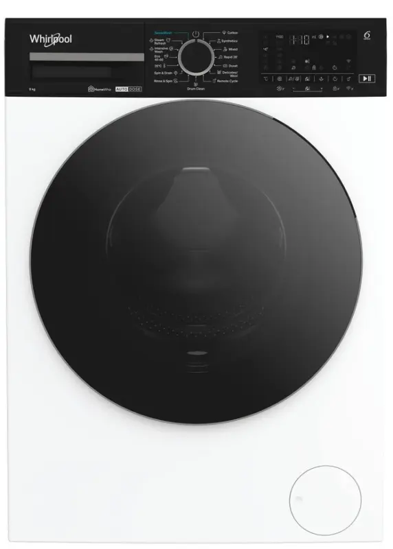 Пералня Whirlpool WPM 911W ADS EE , 1400 об./мин., 9.00 kg, A , Бял