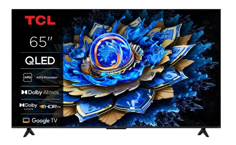 Телевизор TCL 65T69C , 164 см, 3840x2160 UHD-4K , 65 inch, Android , QLED