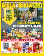 BILLA BILLA: Flugblatt g&uuml;ltig bei BILLA & BILLA PLUS - bis 21.10.2026