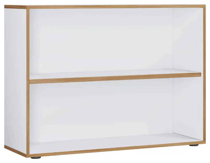 Aktenregal Salia B100 Honigeiche/Wei&szlig; ca.100x74x33cm