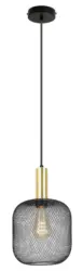 H&auml;ngeleuchte Drato Schwarz max. 25 Watt
