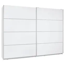 Schwebet&uuml;renschrank in Wei&szlig;
