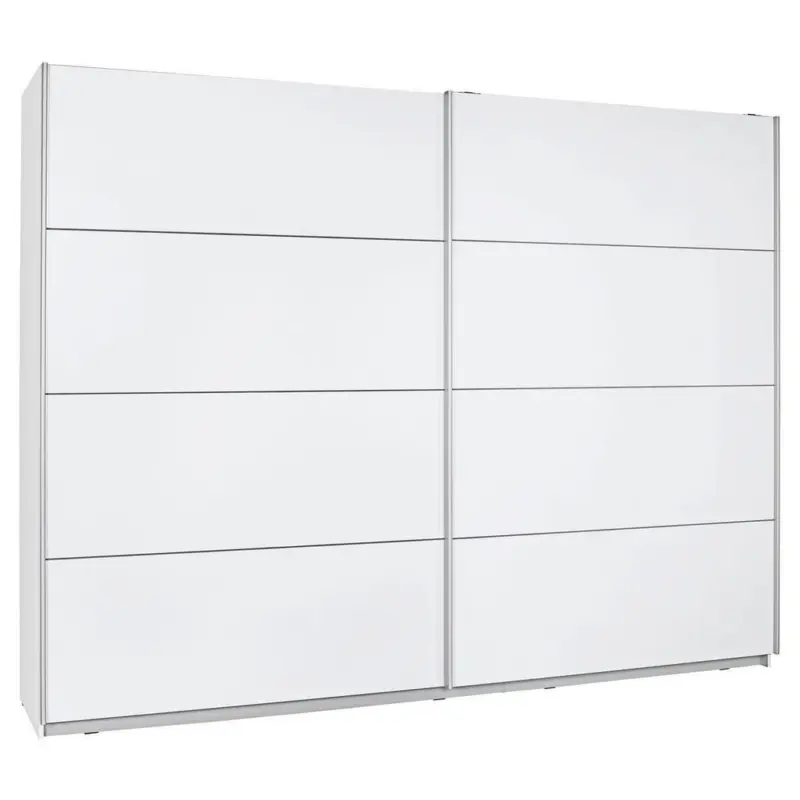 Schwebet&uuml;renschrank in Wei&szlig;