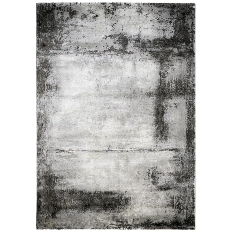 Webteppich Wohnzimmer 160/230 cm Fiorentina Grau rechteckig