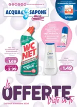 Acqua & Sapone SRL Societ&agrave; Consortile Le offerte viste in Ti - al 31.10.2026
