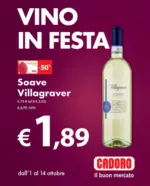 Cadoro VINO IN FESTA - al 14.10.2026