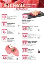 Promocash Meilleur cours - au 17.10.2026