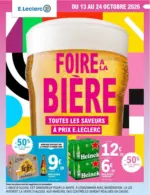 SA SOC COOPER GROUPEM ACHAT CENTRE LECLERC FOIRE A LA BIERE - MIXTE - au 24.10.2026