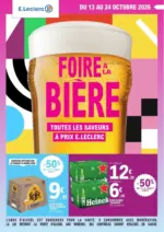 SA SOC COOPER GROUPEM ACHAT CENTRE LECLERC FOIRE A LA BIERE - MIXTE - au 24.10.2026