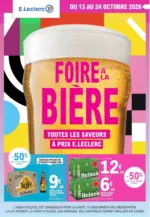 SA SOC COOPER GROUPEM ACHAT CENTRE LECLERC FOIRE A LA BIERE - MIXTE - au 24.10.2026