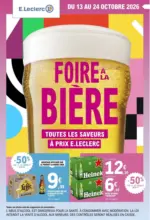 SA SOC COOPER GROUPEM ACHAT CENTRE LECLERC FOIRE A LA BIERE - MIXTE - au 24.10.2026