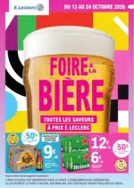 SA SOC COOPER GROUPEM ACHAT CENTRE LECLERC FOIRE A LA BIERE - MIXTE - au 24.10.2026