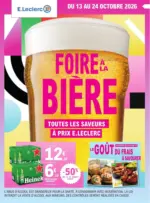 SA SOC COOPER GROUPEM ACHAT CENTRE LECLERC FOIRE A LA BIERE - MIXTE - au 24.10.2026