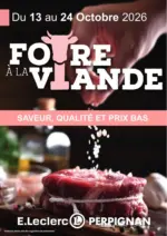 SA SOC COOPER GROUPEM ACHAT CENTRE LECLERC FOIRE &Agrave; LA VIANDE 2 - au 24.10.2026