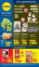 Lidl: Akci&oacute;s &uacute;js&aacute;g 42. h&eacute;t - 2026.10.15 napt&oacute;l