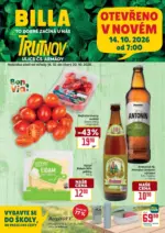 Billa Billa Speci&aacute;l Trutnov &ndash; do 20.10.2026