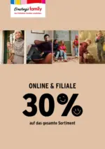 Ernsting's family Ernsting's family: 30% auf das gesamte Sortiment - bis 17.10.2026