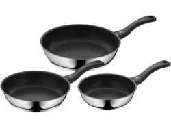 WMF Devil Pfannen-Set (Edelstahl, 20+24+28cm, passend f&uuml;r alle Herdarten)