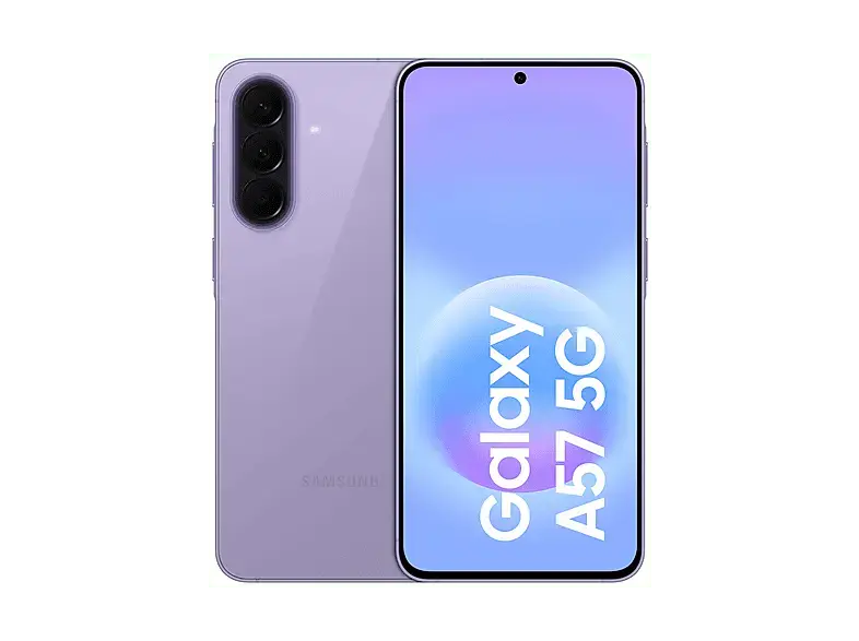 Samsung Galaxy A57 5G (2026), 128 GB, Awesome Lilac, Dual SIM