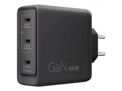 LENOVO Mulit-Port USB-C 100W GAN Ladeger&auml;t, Schwarz