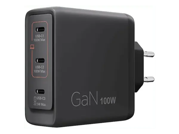 LENOVO Mulit-Port USB-C 100W GAN Ladeger&auml;t, Schwarz