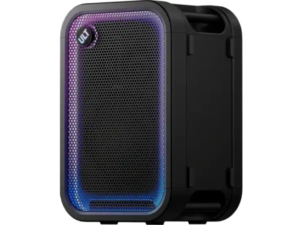 Sony ULT Tower 5, Kabellose Bluetooth Party Lautsprecher (300W/20 Stunden Akkulaufzeit/IPX4, Tragbar), Schwarz