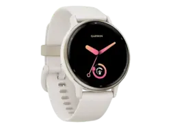 Garmin Smartwatch V&iacute;voactive 5 42mm, Elfenbein/Cremegold