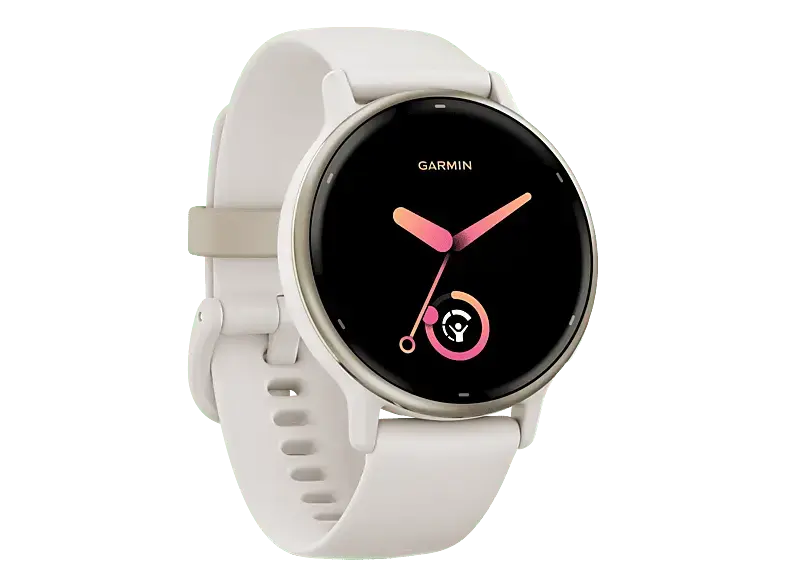 Garmin Smartwatch V&iacute;voactive 5 42mm, Elfenbein/Cremegold