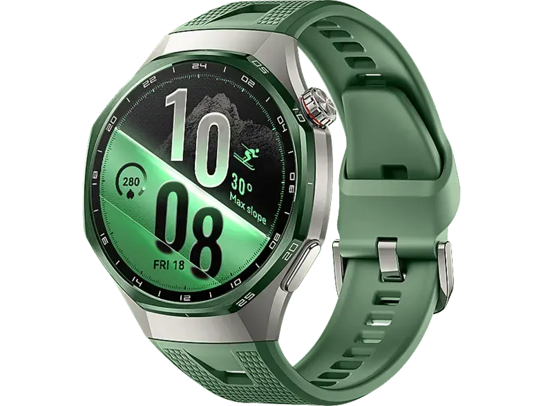 Huawei Watch GT7 Pro, 46mm, Silber/Gr&uuml;n; Smartwatch